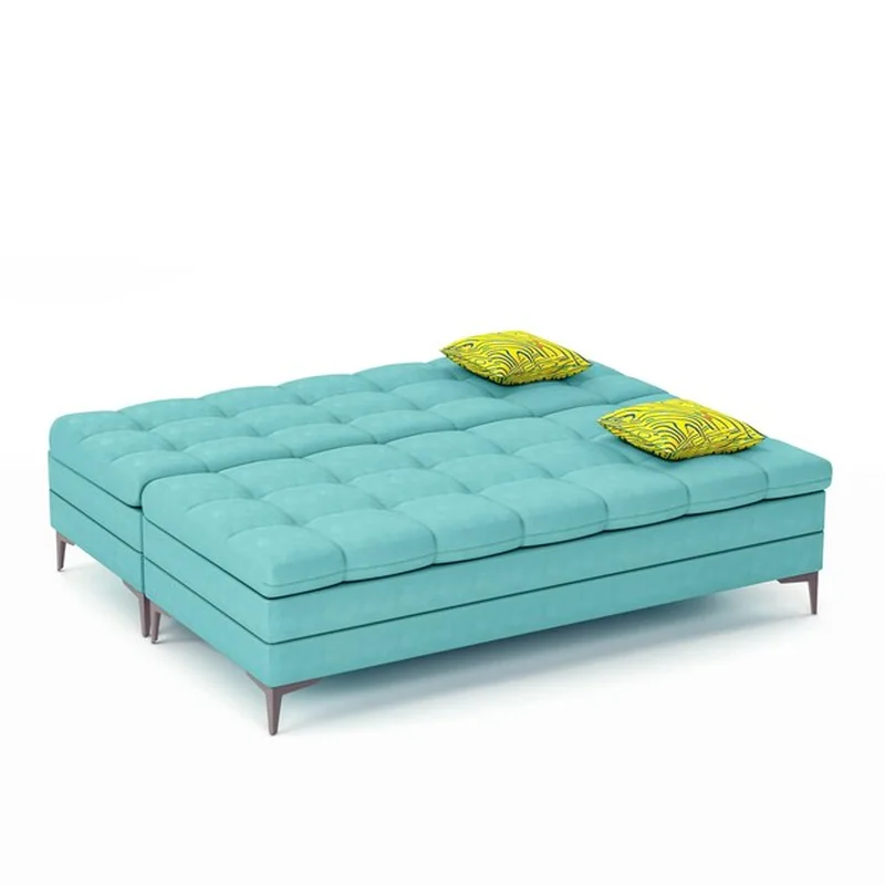 Sofa na białym tle - renderowanie 3D premium