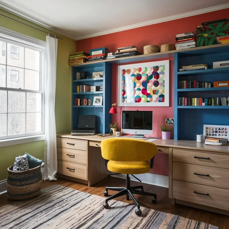 Projektowanie wnętrz w bloku - mały pokój dla dorosłych